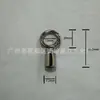 Herrajes para Lanyard de Teléfono Móvil con Diámetro Interior de 7.2 mm, Anilla de Resorte Giratoria, Accesorios de Joyería, Aleación de Zinc, Accesorios para Equipaje