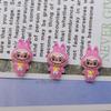 Celebridad de Internet Labubu Dibujos Animados Accesorios para Uñas Monstruito Lindo Pasador DIY Funda para Teléfono Móvil Accesorios de Resina para Uñas Desgastables