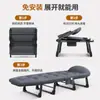 Fabricante de Exteriores Cama Plegable de Cuatro Patas para Siesta Sillón Individual Cama de Camping Simple para Adultos Compañero Portátil Oficina Siesta