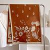 Bufanda de Cachemira Imitación Otoño e Invierno Versátil Estampada Cálida Chal para Aire Acondicionado Bufanda Externa de Moda de Alta Gama para Mujer