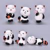 Gatinho fofo de desenho animado ornamento de animal de plástico PVC micro paisagismo jardinagem DIY bonsai suculenta ornamentos decorativos Novo