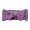 Faixa de cabelo de nylon atada para crianças torção arco headband europeu e americano baby cocar decorativo flor infantil foto headband