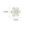 Zuecos de ballet DIY accesorios de hebilla de flor y perla, desmontables, versátiles, accesorios decorativos de hebilla de flor de alta gama, venta al por mayor