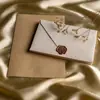 Conjunto de Envelopes e Papel de Carta de Couro Ins Espessado Simples Papel para Carta de Amor Carta de Confissão Papel Rascunho Estilo Antigo Papel Artístico de Alta Qualidade