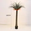 Árbol de Sangre de Dragón Simulada para Interiores, Grande, de Pie, Planta Verde Artificial, Decoración de Paisajismo para Escaparate de Centro Comercial, Decoración de Bonsái de Agave