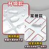 Etiquetas adhesivas autoadhesivas de color plata mate, impermeables y resistentes al aceite, etiquetas autoadhesivas plateadas en blanco para caja de almacenamiento de clasificación, para escribir a mano
