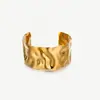 Pulsera de Acero Inoxidable Distintiva con Sentido de la Moda Europeo y Americano Transfronterizo para Mujer, Pulsera de Titanio Incrustada con Sentido Avanzado