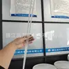Fornecimento novo material politrifluoroetileno Haste PCTFE novo material Placa de barra transparente branca tubo