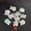 Jade de Mianmar Gema Grau A Pingente do Zodíaco Doze Signos Acessórios de Joias Artesanato de Jade Fabricante Atacado