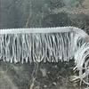 50.6m cm Accesorios para Disfraces de Baile Latino Partes de Linterna Fleco Encriptado Borla Ancha Borla Étnica Encaje