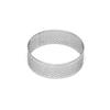 Anillo de queso de acero inoxidable 304, anillo de mousse, anillo de torre para hornear con agujero, molde para galletas, molde para queso, dispositivo para hornear