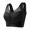 Ropa Interior de Verano para Mujer, Sujetador Reductor de Pecho Grande con Copa Fina de Encaje, Sujetador de Copa Fija de Encaje, Espalda Hermosa sin Costuras, Comercio Exterior Transfronterizo