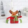 Novo Produto de Natal Boneca de Natal Boneca Alce Enfeites Pingente Boneco de Neve Decoração de Árvore de Natal Cenário Layout