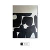 Tempo Pobreza Estilo Pintura Decorativa Sala de Estar Pintura a Óleo Abstrata Pintada à Mão Pura Modelo Quarto Vertical Bloco de Cor Fundo Pintura Pendurada na Parede