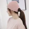 Exportación del Fabricante Gorro de Lana Tejida Gorra tipo Melón para Mujeres Japonesas y Coreanas Gorra de Propietario Color Sólido Gorro de Frío de Moda para Hombres Venta al por Mayor