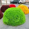Decoración de Tapa de Alcantarilla de Planta Verde para Exteriores Bola de Planta Verde Planta Verde Simulada Bola de Hierba de Pino y Ciprés Bola de Hierba de Milán