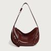 Bolsa Feminina 2024 Nova Bolsa de Ombro Transversal de Grande Capacidade Bolsa Tote para o Dia a Dia Couro Macio PU Couro Macio Y2K