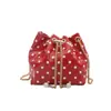 Bolso Cubo de Lunares de Nicho de Moda para Mujer, Nuevo Modelo 2026, Gran Capacidad, de Mano, Bolso Cruzado de Lujo Ligero para Viajes Diarios