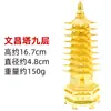 Adornos Artesanales de Aleación de Zinc Hechos a Mano por el Fabricante Torre Wenchang Pagoda de Nueve Pisos Decoración para Estudio Venta al por Mayor Torre Wenchang