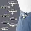 Accesorios de Pin de Cintura Ropa Fija Cintura Cambiar Hebilla Pequeña de Cintura Broche Antideslizante Hebilla de Pantalones de Mujer Pin