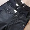 Pantalones finos de Tencel para hombre de verano color gris oscuro transpirables suaves de algodón elásticos cómodos de cinco bolsillos rectos de negocios casuales