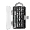 Set de Destornilladores Pequeños Bosque Verde - Destornilladores Multifuncionales Phillips, de Cabeza Plana, Torx y con Formas Especiales para Reparación de Laptops