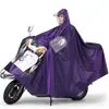 Poncho de Lluvia para Vehículo Eléctrico Impermeable Coche Eléctrico Bicicleta Eléctrica Adultos Hombres Mujeres Montar Ampliado Engrosado Individual Doble Integrado