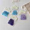 5 Um pacote de grampos de cabelo básicos para combinar, grampos BB de cor brilhante, grampos de franja, grampos laterais para meninas, grampos de gota d'água, acessórios de cabelo