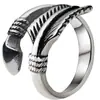 Nuevo Anillo de Cabeza de León para Hombre Hip-Hop Moda Punk Forma de Animal Anillo Joyería de Comercio Electrónico Transfronterizo Regalo