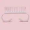 Escova Pequena de Cor Sólida, Várias Cores Disponíveis, Pequena Escova de Poeira, Pincel de Unha, Escova de Limpeza Multifuncional da Moda, Escova de Chifre