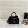 Shuai Mijia 2026 Otoño Nueva Moda Bolso de Mano Bolso Cubo para Mujer Casual Chic Simple Bolso de Hombro Cruzado