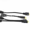 Cable de extensión HDMI MINI macho a HDMI hembra estándar C/M a HDMI A/F directo de fábrica