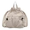 Bolso cruzado ultraligero tipo nube mini estilo japonés para mujer 2026 principios de otoño ligero con cordón bolso de mano casual mochila