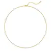 Collar Popular Europeo y Americano con Perlas de Imitación y Cuentas, Nuevo Collar con Hebilla Dorada Tipo Ot, Joyería para Festival de Verano, Regalo para Mujeres