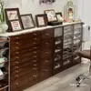 Gabinete Esmalte de Uñas Pegamento Almacenamiento Accesorios para Uñas Gabinete de Almacenamiento para Uñas Gabinete de Almacenamiento Gabinete de Exhibición de Pie Salón de Uñas Madera Maciza