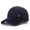 Chapéu Masculino Outono e Inverno Ao Ar Livre Boné de Beisebol de Meia-Idade Casual Respirável Guarda-sol Boné Coreano Elegante Pai Boné