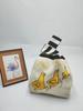 Bolso de mujer con diseño de panda de dibujos animados, bolso de punto a juego, bolso de muñeca, bolso de hombro, bolso de mano