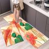 Tapete de cocina fresco de estilo americano, manta de noche, alfombra larga, tapete para puerta de entrada, tapete de corte completo, exportación transfronteriza