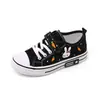 Zapatos de Lona para Niñas, Transpirables y Cómodos, Nuevos Zapatos Casuales de Moda Otoñal de Princesa, Tenis Suaves Antideslizantes para Niños