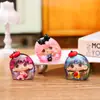 Nova Caixa Surpresa Doce Brilhante Fofa Figura de Desenho Animado Curativa Enfeite de Mesa de Escritório Presente para Estudante