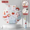 Guarda-chuva Infantil de Chuva com Fivela para Aluno do Ensino Fundamental no Trajeto Uso Especial Menino Menina Totalmente Automático Dobrável Anti-Retorno Guarda-sol