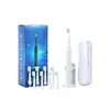 Escova de Dentes Elétrica Xorita Ch-926 Recarregável por USB Escova de Dentes Elétrica com Cerdas Macias Limpa os Dentes e Remove Manchas
