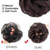[Listo para envío transfronterizo] Peluca con banda para el cabello rizado, bolsa para el cabello, diadema europea y americana con moño esponjoso, banda para el cabello, fabricante de moño flor