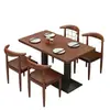 Loja de Macarrão Picante para Hot Pot, Restaurante, Café da Manhã, Fast Food, Lanche, Chá com Leite, Loja de Sobremesas, Mesa de Restaurante, Tipo Econômico Comercial