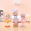 Precioso Vestido de Princesa Fiesta de Disfraces Caja Ciega Corazón de Niña Princesa Hecho a Mano Adornos Pequeños Regalo Sorpresa Decoraciones de Escritorio