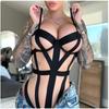Comércio Exterior Europeu e Americano Lingerie Sexy Produtos Quentes de Verão 2026 Aliexpress Artesanato Complexo Body com Cadarço Vazado Atacado