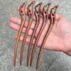 Fabricante de Pasadores de Madera al por Mayor Pasador de Madera Clásico para Recogidos Pasador de Madera Estilo Antiguo Accesorios para el Cabello Pasador de Madera Tallado de Sándalo Rojo Pasador de Sándalo Negro