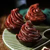 Recheio de Pasta de Feijão Vermelho Bolo da Lua Pele de Neve Pó para Bolo de Lua Gema de Ovo Massa Tangyuan Pão Bolinho Verde Recheio Autêntico Oleoso 500g Recheio para Assar