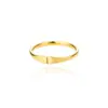 Anillo Mini Inicial Explosivo de Acero Inoxidable AliExpress Anillo Sencillo Versátil de 26 Letras para Hombres y Mujeres