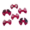 Nuevos Accesorios para el Cabello de Lazo a Cuadros de Tela, Juguetes para Mascotas, Ropa, Zapatos y Sombreros, Ropa para Bebé, Accesorios Semi-Terminados para Manualidades